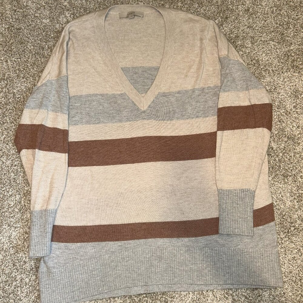 Oversized Striped Sweater